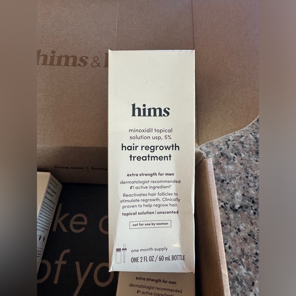 New in the Box Hims 5% minoxidil topical solution. - Picture 3 of 6